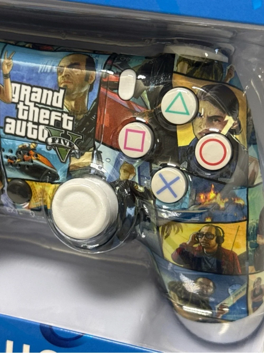 Grand Theft Auto Themed Wireless Controller - Multicolor